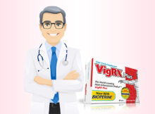 Doctor with Vigrx product