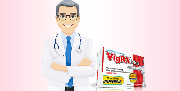 Doctor with Vigrx product